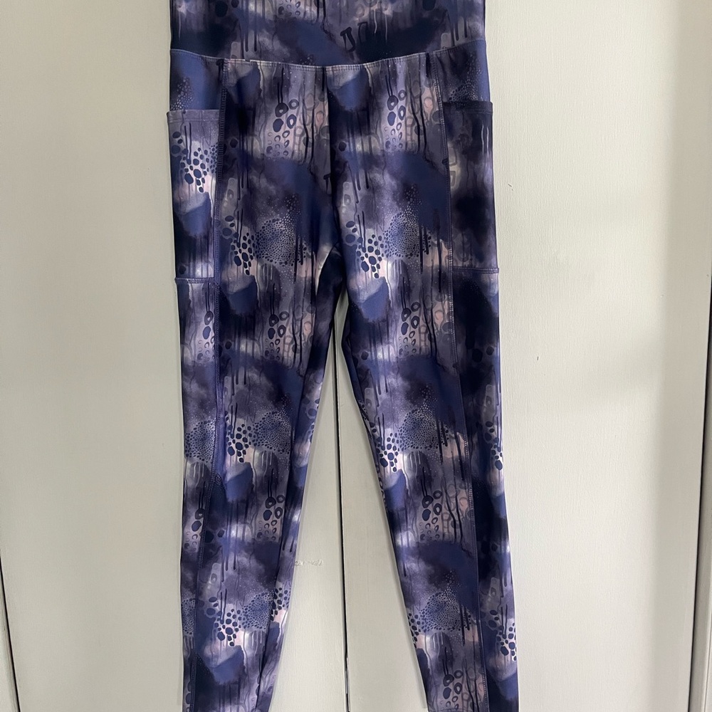 Bally Purple Fitness Leggings